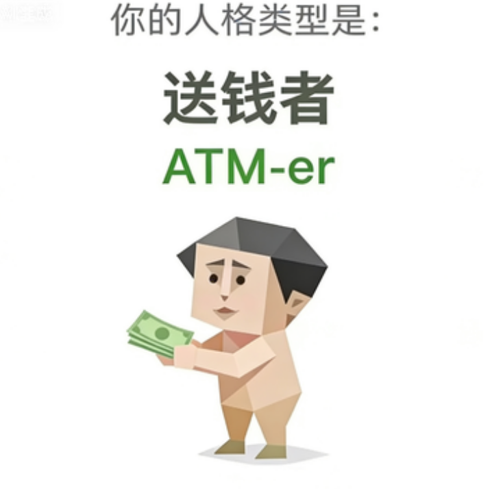 ATM-er SBTI personality type - 送钱者