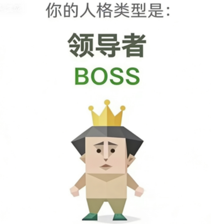 BOSS SBTI personality type - 领导者