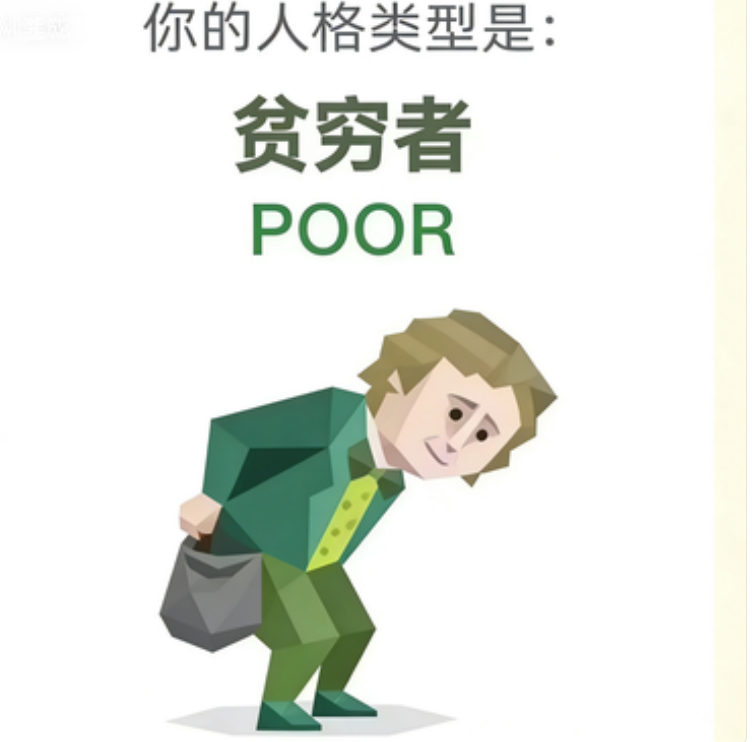 POOR SBTI personality type - 贫困者